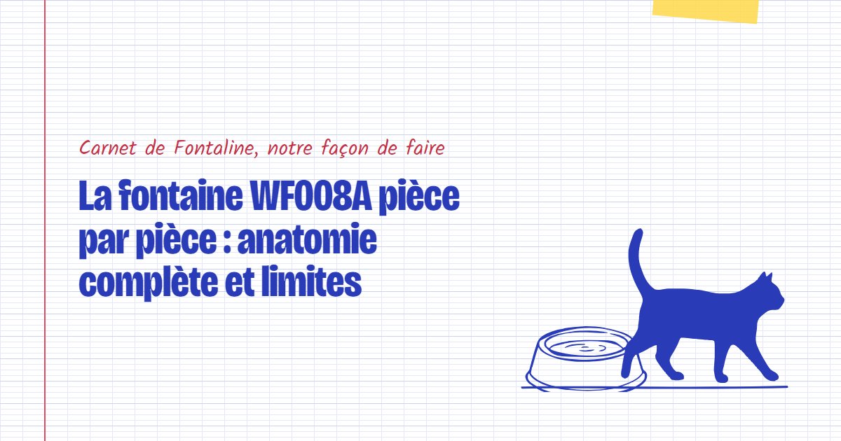Couverture du carnet Fontaline : La fontaine WF008A pièce par pièce : anatomie complète et limites